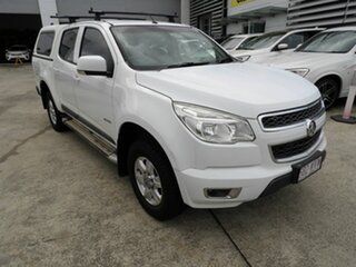 2014 Holden Colorado RG MY14 LT Crew Cab 4x2 White 6 Speed Sports Automatic Utility