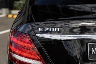2018 Mercedes-Benz E-Class W213 808MY E200 9G-Tronic PLUS Black 9 Speed Sports Automatic Sedan