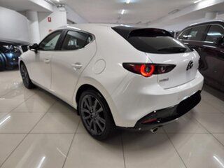 2024 Mazda 3 BP2H7A G20 SKYACTIV-Drive Evolve White 6 Speed Sports Automatic Hatchback