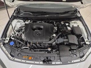 2024 Mazda 3 BP2H7A G20 SKYACTIV-Drive Evolve White 6 Speed Sports Automatic Hatchback