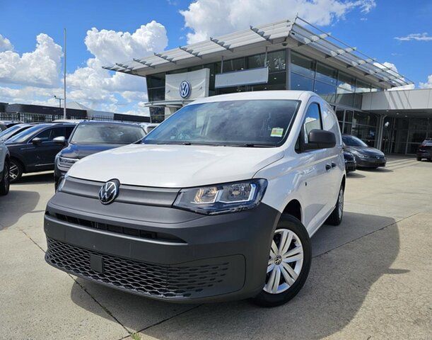 New Volkswagen Caddy SKN MY26 TDI320 Cargo SWB DSG Belconnen, 2026 Volkswagen Caddy SKN MY26 TDI320 Cargo SWB DSG White 7 Speed Sports Automatic Dual Clutch Van