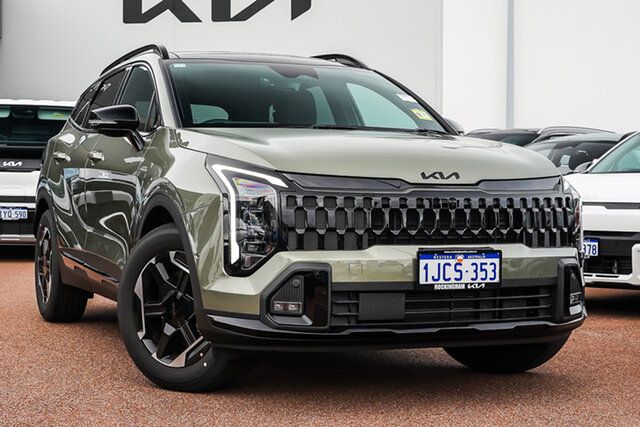 Demo Kia Sportage NQ5 PE MY27 HEV AWD GT-Line Rockingham, 2026 Kia Sportage NQ5 PE MY27 HEV AWD GT-Line Jungle Wood Green 6 Speed Sports Automatic Wagon