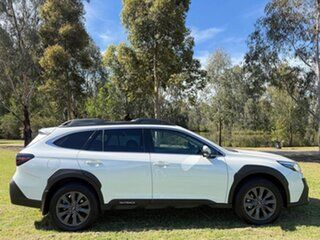 2023 Subaru Outback B7 MY23 AWD CVT White 8 Speed Constant Variable Wagon.