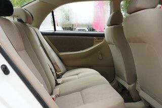 2004 Toyota Corolla ZZE122R Ascent White 4 Speed Automatic Sedan