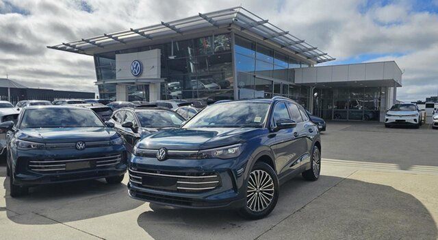 New Volkswagen Tiguan CT MY26 110TSI Elegance DSG Belconnen, 2026 Volkswagen Tiguan CT MY26 110TSI Elegance DSG Blue 7 Speed Sports Automatic Dual Clutch Wagon
