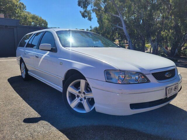 Used Ford Falcon BA Futura Darlington, 2002 Ford Falcon BA Futura White 4 Speed Sports Automatic Wagon