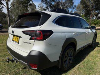2023 Subaru Outback B7 MY23 AWD CVT White 8 Speed Constant Variable Wagon.