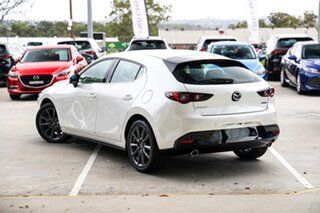 2026 Mazda 3 BP2HLA G25 SKYACTIV-Drive GT Snowflake White Pearl 6 Speed Sports Automatic Hatchback.