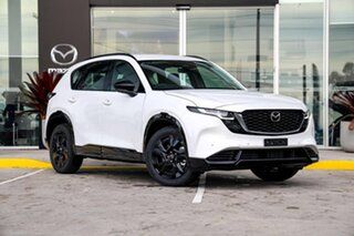 2026 Mazda CX-5 KM0HA0 G25 SKYACTIV-Drive i-ACTIV AWD GT SP Rhodium White 6 Speed Sports Automatic.