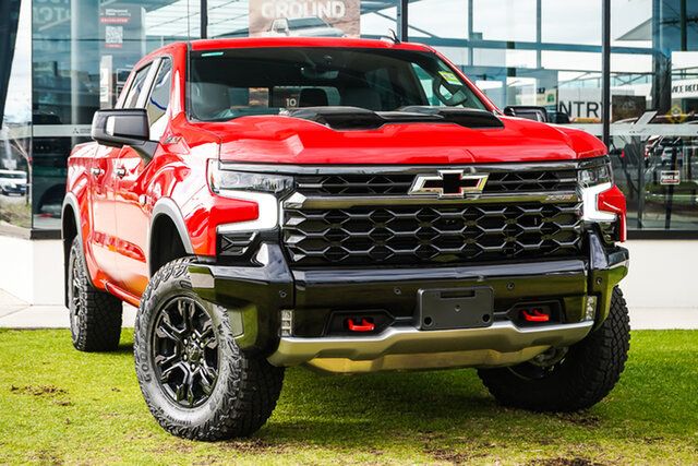 New Chevrolet Silverado T1 MY26 1500 ZR2 Pickup Crew Cab W/Tech Pack Osborne Park, 2026 Chevrolet Silverado T1 MY26 1500 ZR2 Pickup Crew Cab W/Tech Pack Radiant Red 10 Speed Automatic