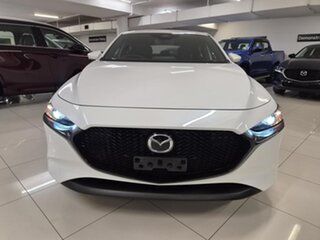 2024 Mazda 3 BP2H7A G20 SKYACTIV-Drive Evolve White 6 Speed Sports Automatic Hatchback