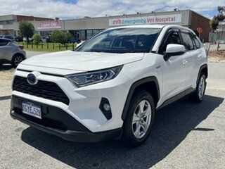 2020 Toyota RAV4 Axah52R GX (2WD) Hybrid White Continuous Variable Wagon