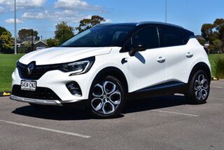 2021 Renault Captur XJB MY21 Intens EDC White 7 Speed Sports Automatic Dual Clutch Hatchback.