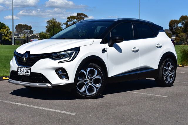 Used Renault Captur XJB MY21 Intens EDC Brighton, 2021 Renault Captur XJB MY21 Intens EDC White 7 Speed Sports Automatic Dual Clutch Hatchback