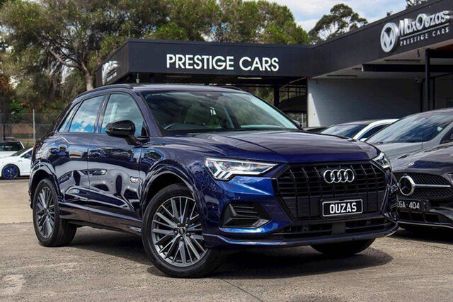 Used Audi Q3 F3 MY21 35 TFSI S Tronic Balwyn, 2021 Audi Q3 F3 MY21 35 TFSI S Tronic Blue 6 Speed Sports Automatic Dual Clutch Wagon