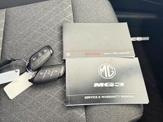 2025 MG MG3 MY25 Excite White Continuous Variable Hatchback