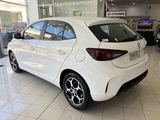 2025 MG MG3 MY25 Excite White Continuous Variable Hatchback