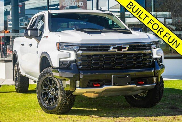 New Chevrolet Silverado T1 MY26 1500 ZR2 Pickup Crew Cab W/Tech Pack Osborne Park, 2026 Chevrolet Silverado T1 MY26 1500 ZR2 Pickup Crew Cab W/Tech Pack Summit White 10 Speed