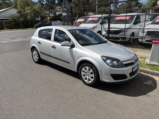 2005 Holden Astra CD Silent Silver Automatic Hatchback.