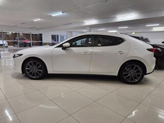 2024 Mazda 3 BP2H7A G20 SKYACTIV-Drive Evolve White 6 Speed Sports Automatic Hatchback
