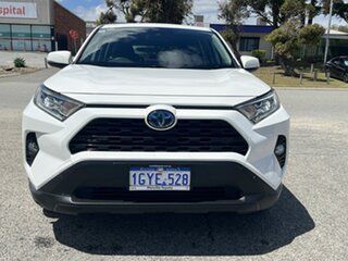 2020 Toyota RAV4 Axah52R GX (2WD) Hybrid White Continuous Variable Wagon.