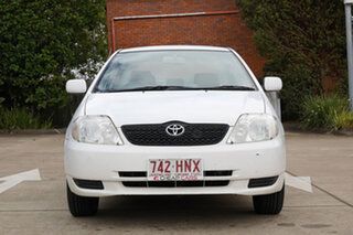 2004 Toyota Corolla ZZE122R Ascent White 4 Speed Automatic Sedan