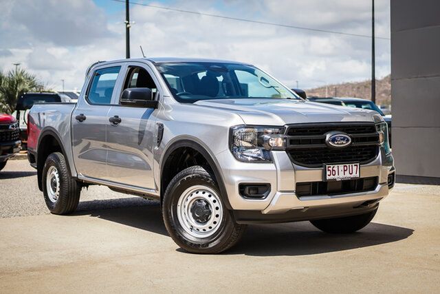 Used Ford Ranger PY 2025.25MY XL Townsville, 2025 Ford Ranger PY 2025.25MY XL Aluminium 10 Speed Sports Automatic Dual Cab