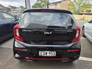 2021 Kia Picanto JA MY22 GT-Line Black 4 Speed Automatic Hatchback