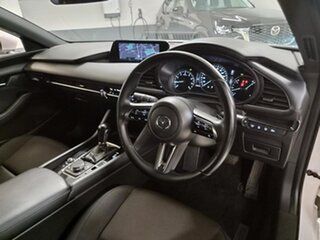 2024 Mazda 3 BP2H7A G20 SKYACTIV-Drive Evolve White 6 Speed Sports Automatic Hatchback
