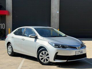 2017 Toyota Corolla ZRE172R Ascent S-CVT Silver 7 Speed Constant Variable Sedan
