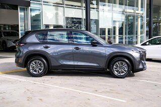 2026 Mazda CX-5 KM0HA0 G25 SKYACTIV-Drive i-ACTIV AWD Pure Machine Grey 6 Speed Sports Automatic.