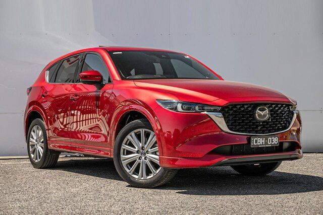 Used Mazda CX-5 KF4WLA Akera SKYACTIV-Drive i-ACTIV AWD Keysborough, 2022 Mazda CX-5 KF4WLA Akera SKYACTIV-Drive i-ACTIV AWD Red 6 Speed Sports Automatic Wagon