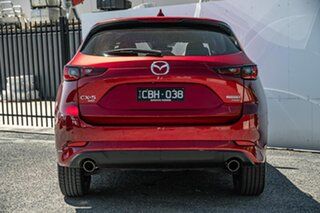 2022 Mazda CX-5 KF4WLA Akera SKYACTIV-Drive i-ACTIV AWD Red 6 Speed Sports Automatic Wagon