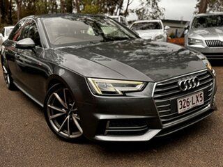 2017 Audi A4 B9 8W MY18 S Line S Tronic Anthracite Grey 7 Speed Sports Automatic Dual Clutch Sedan.
