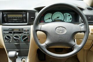 2004 Toyota Corolla ZZE122R Ascent White 4 Speed Automatic Sedan