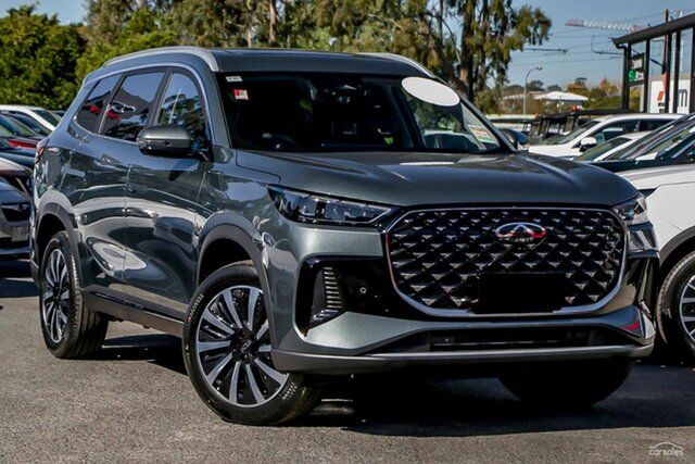 New Chery Tiggo 8 PRO MAX T31 MY26 Super Hybrid DHT Ultimate Belconnen, 2026 Chery Tiggo 8 PRO MAX T31 MY26 Super Hybrid DHT Ultimate Grey 1 Speed Constant Variable Wagon