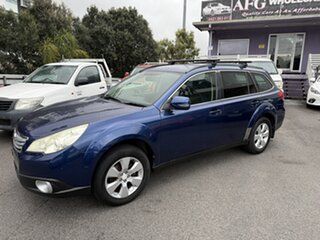 2009 Subaru Outback MY09 2.5i AWD Blue 4 Speed Auto Elec Sportshift Wagon