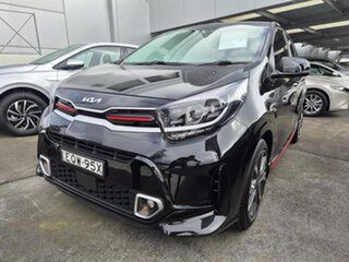 2021 Kia Picanto JA MY22 GT-Line Black 4 Speed Automatic Hatchback.