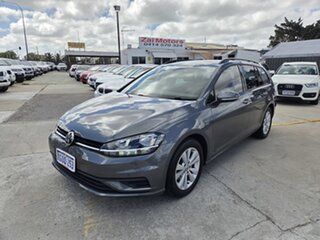 2018 Volkswagen Golf 7.5 MY18 110TSI DSG Trendline Grey 7 Speed Sports Automatic Dual Clutch Wagon.