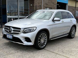2015 Mercedes-Benz GLC-Class X253 GLC250 9G-Tronic 4MATIC Silver 9 Speed Sports Automatic Wagon.