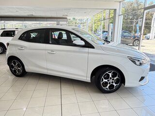2025 MG MG3 MY25 Excite White Continuous Variable Hatchback