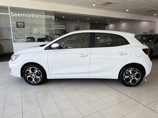 2025 MG MG3 MY25 Excite White Continuous Variable Hatchback