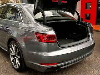 2017 Audi A4 B9 8W MY18 S Line S Tronic Anthracite Grey 7 Speed Sports Automatic Dual Clutch Sedan
