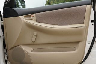 2004 Toyota Corolla ZZE122R Ascent White 4 Speed Automatic Sedan