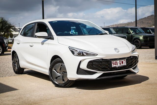 Used MG MG3 ZP22 MY26 Vibe Townsville, 2026 MG MG3 ZP22 MY26 Vibe White 8 Speed Constant Variable Hatchback