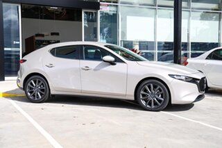 2026 Mazda 3 BP2H7A G20 SKYACTIV-Drive Evolve Platinum Quartz 6 Speed Sports Automatic Hatchback.