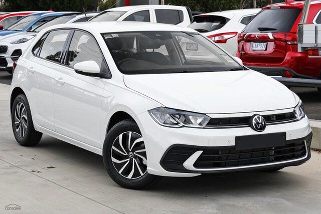 Demo Volkswagen Polo AE MY27 85TSI DSG Life Belconnen, 2026 Volkswagen Polo AE MY27 85TSI DSG Life White 7 Speed Sports Automatic Dual Clutch Hatchback