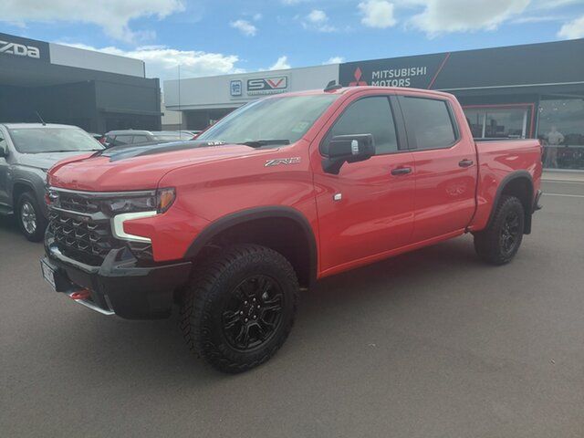 Demo Chevrolet Silverado T1 MY26 1500 ZR2 Pickup Crew Cab W/Tech Pack Bundaberg, 2026 Chevrolet Silverado T1 MY26 1500 ZR2 Pickup Crew Cab W/Tech Pack Red Hot 10 Speed Automatic
