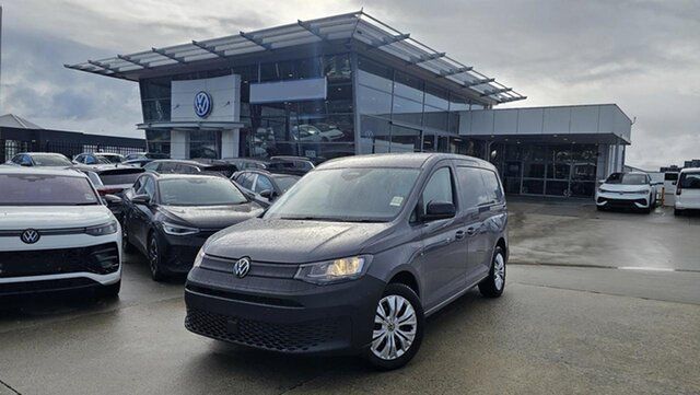 New Volkswagen Caddy SKN MY26 TDI320 Cargo Maxi DSG Belconnen, 2026 Volkswagen Caddy SKN MY26 TDI320 Cargo Maxi DSG Grey 7 Speed Sports Automatic Dual Clutch Van