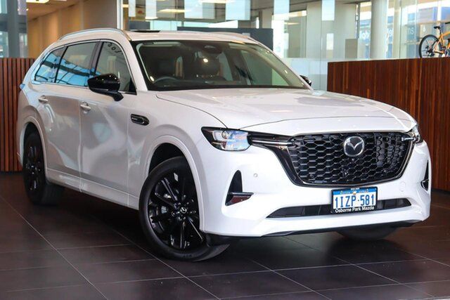 Demo Mazda CX-80 KL G40e Skyactiv-Drive i-ACTIV AWD GT Osborne Park, 2026 Mazda CX-80 KL G40e Skyactiv-Drive i-ACTIV AWD GT Rhodium White 8 Speed Sports Automatic Wagon